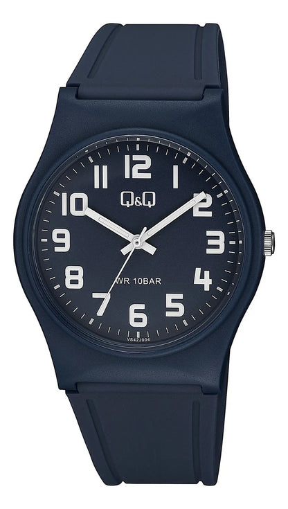 Reloj Q&q Silicona Hombre 40mm Vs42j004y - Negro