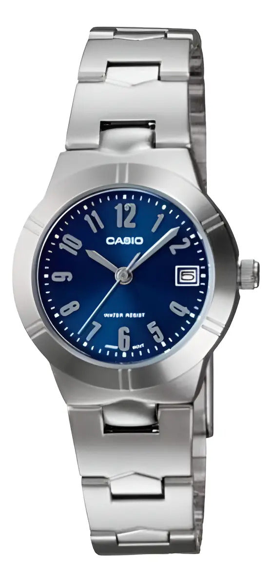 Reloj Casio Metal Dama Ltp-1241d2a2 - Plateado