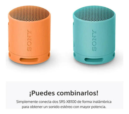 Parlante Inalámbrico Portátil Sony Srs-xb100 - Azul