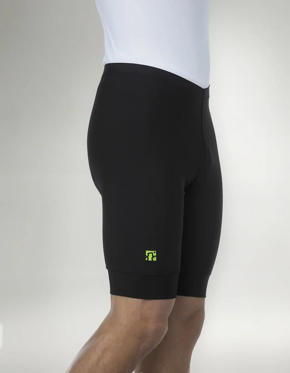 Calza Corta Badana Gel Ciclismo Pro Elite - Negro Xl