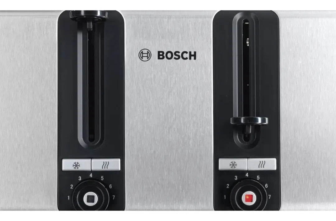 Tostadora Bosch 4 Panes 1800w Inox Tat7s45
