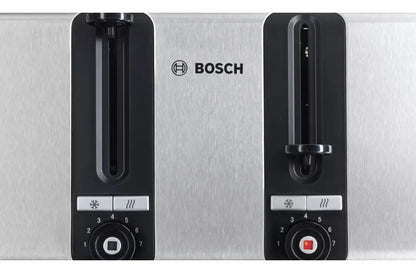 Tostadora Bosch 4 Panes 1800w Inox Tat7s45