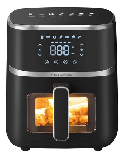 Freidora De Aire Futura 5,5 Lt Digital Fut-af55db - Negro