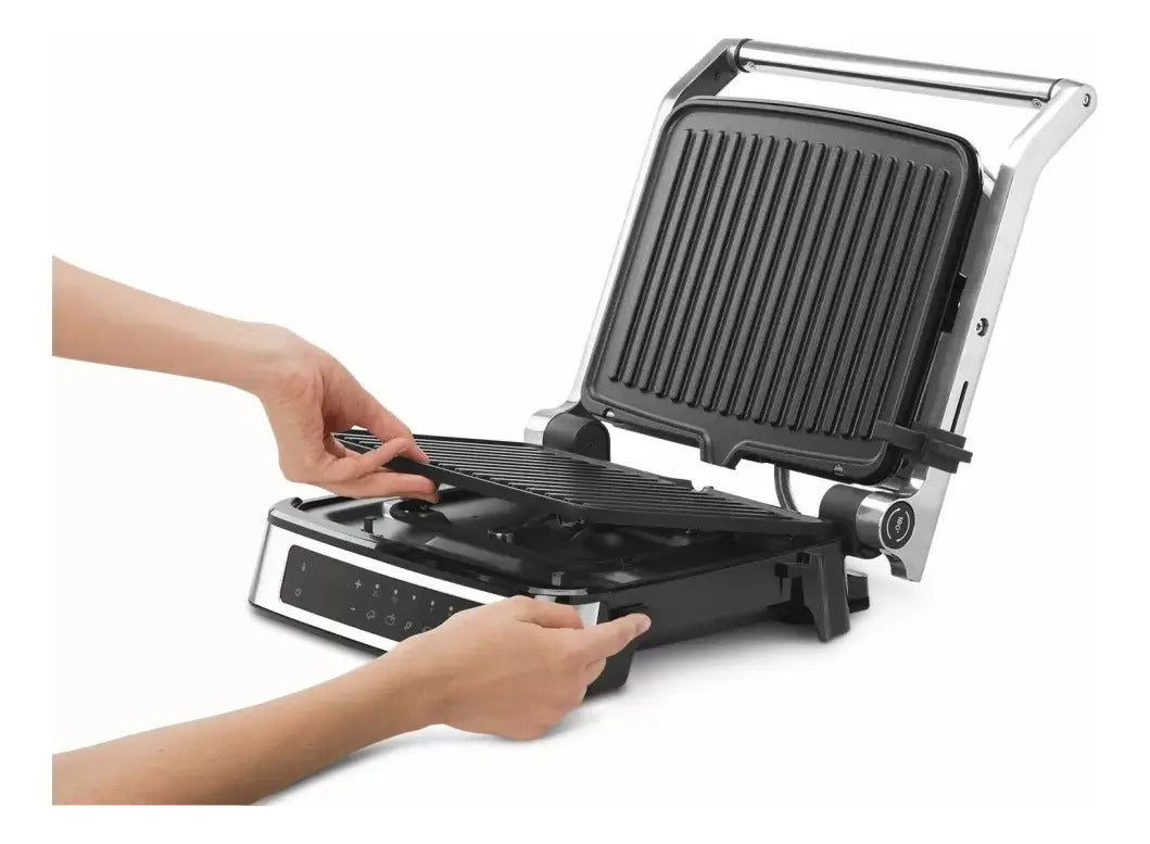 Grill Eléctrico Digital Ufesa Everest 2.000 W - Gris