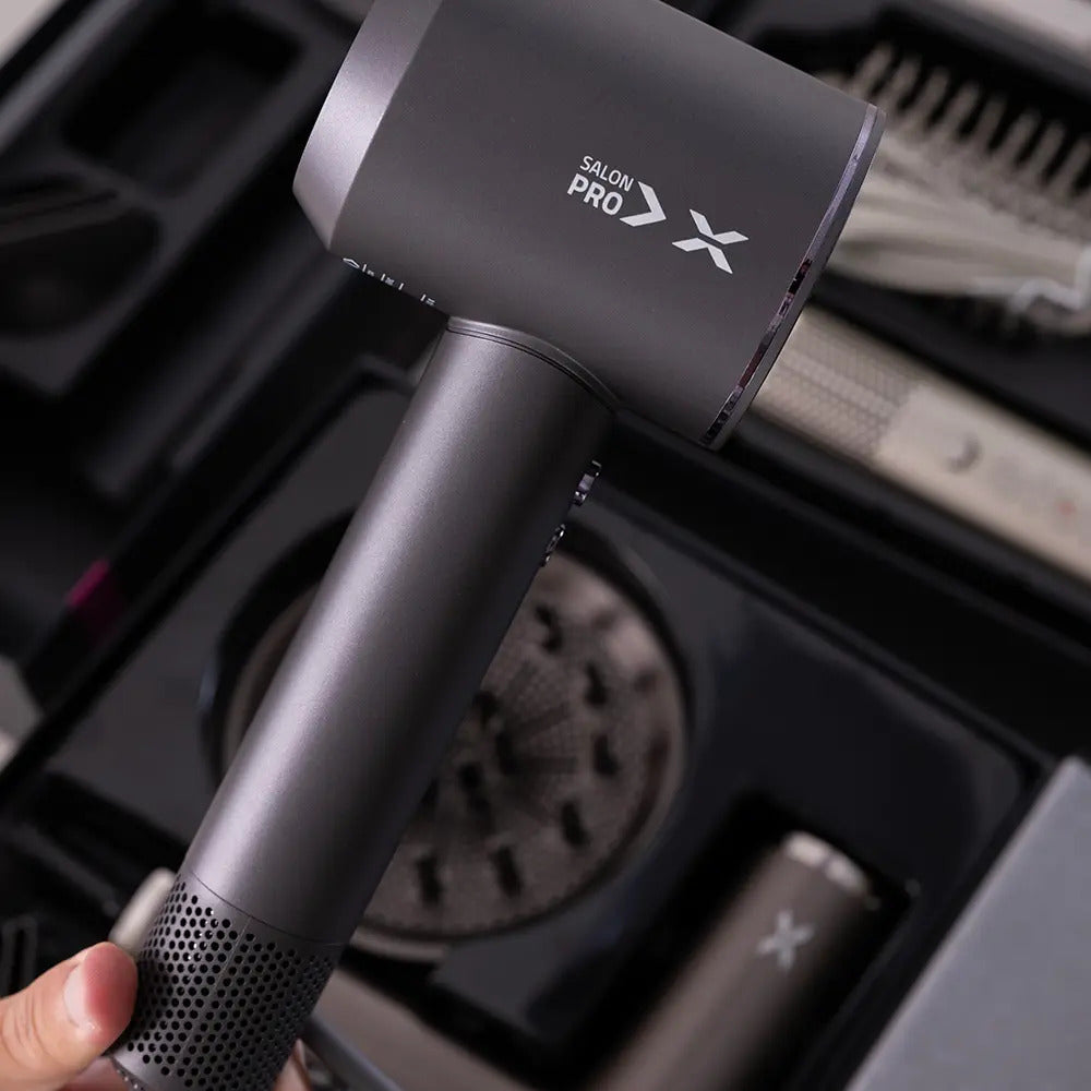 Secador De Cabello Xion Profesional 2400w Xi-idryer2 Gris Oscuro