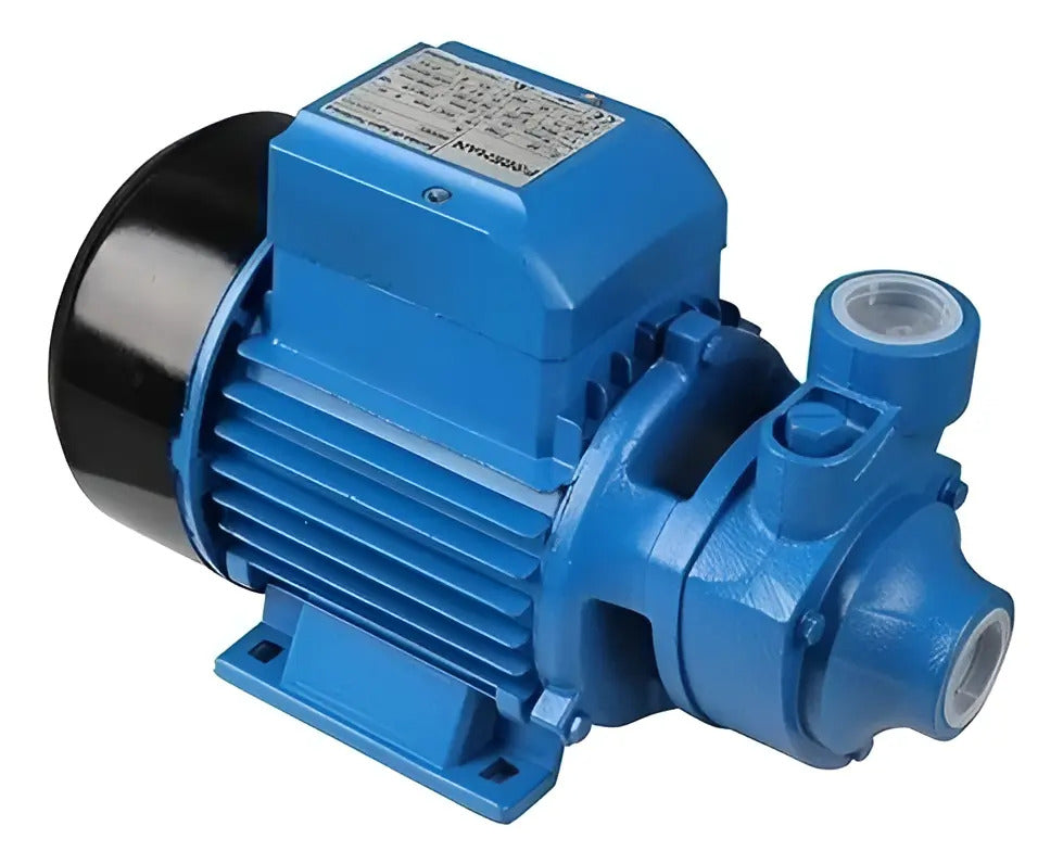 Bomba Periférica Foreman 1/2hp Para Agua Limpia Azul 50/60hz