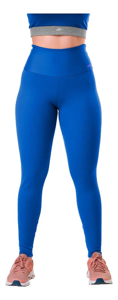 Calza Deportiva Dama Elite Bolsillo Suplex Elite - Azul S