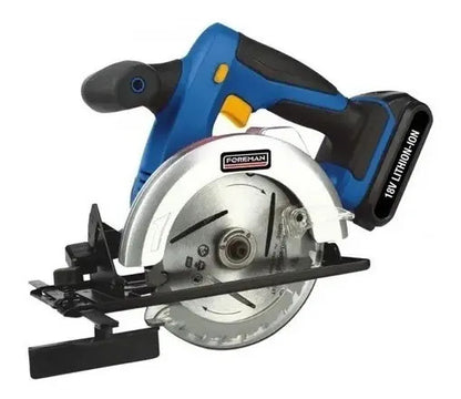 Sierra Circular A Batería Foreman 18volts Litio