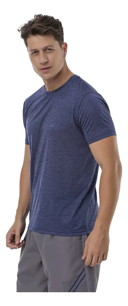 Remera Running Deportiva Uv50+ Calidad Premium Elite Gris 2xl