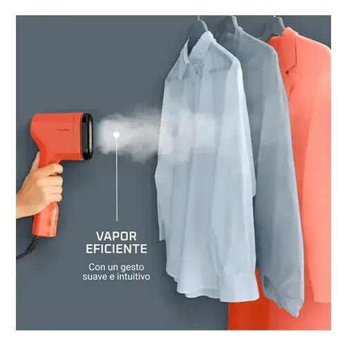 Plancha De Vapor Vertical Rowenta Pure Pop - Rojo