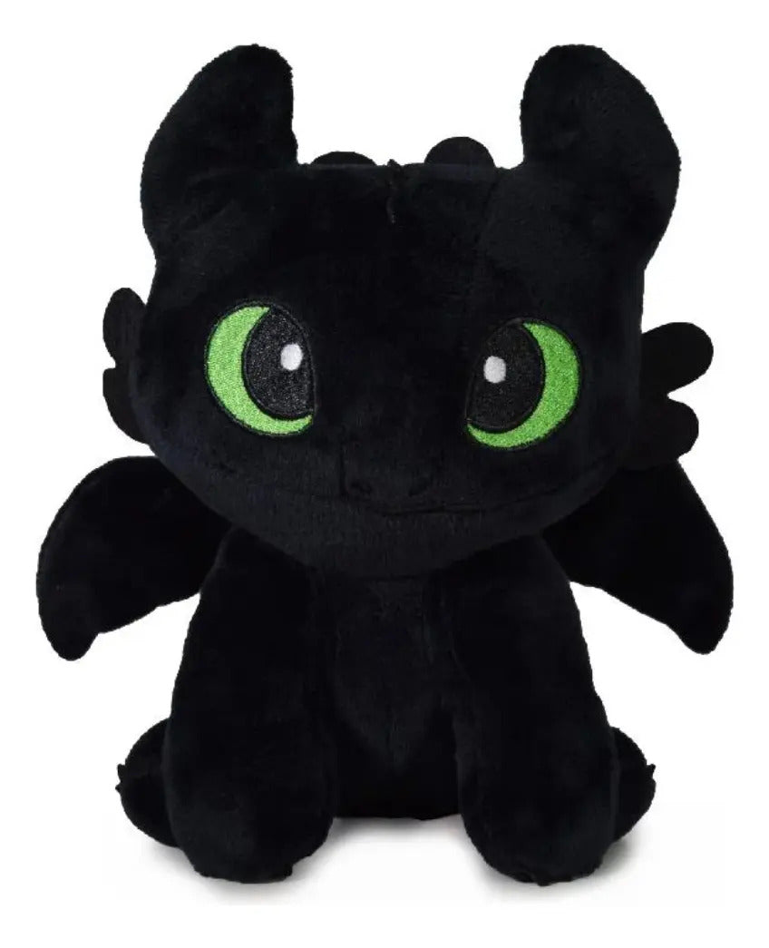Peluche Chimuelo 20cm Dragón Dr001 - Negro