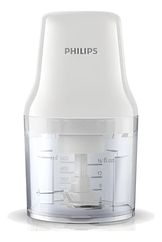 Picadora Philips 450w 0,7 Litros Hr1393/00 - Blanco
