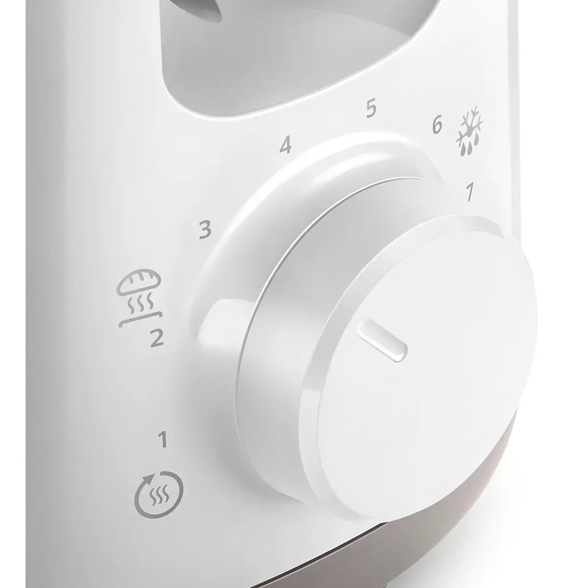 Tostadora Philips Para Todo Tipo De Pan Hd2590/00 Blanco