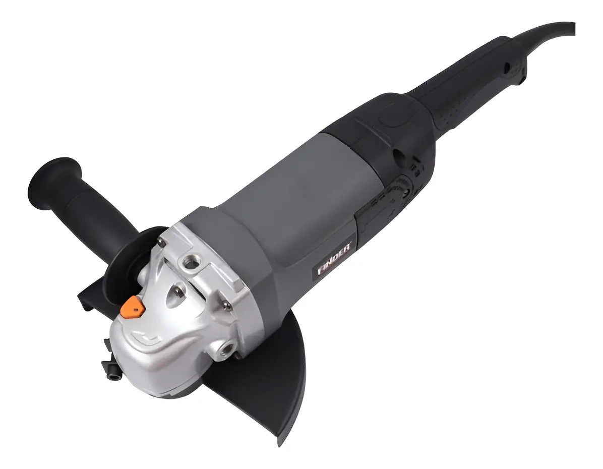 Amoladora Angular Finder 1400w 180mm 7 Pulgadas Gris 50 60hz