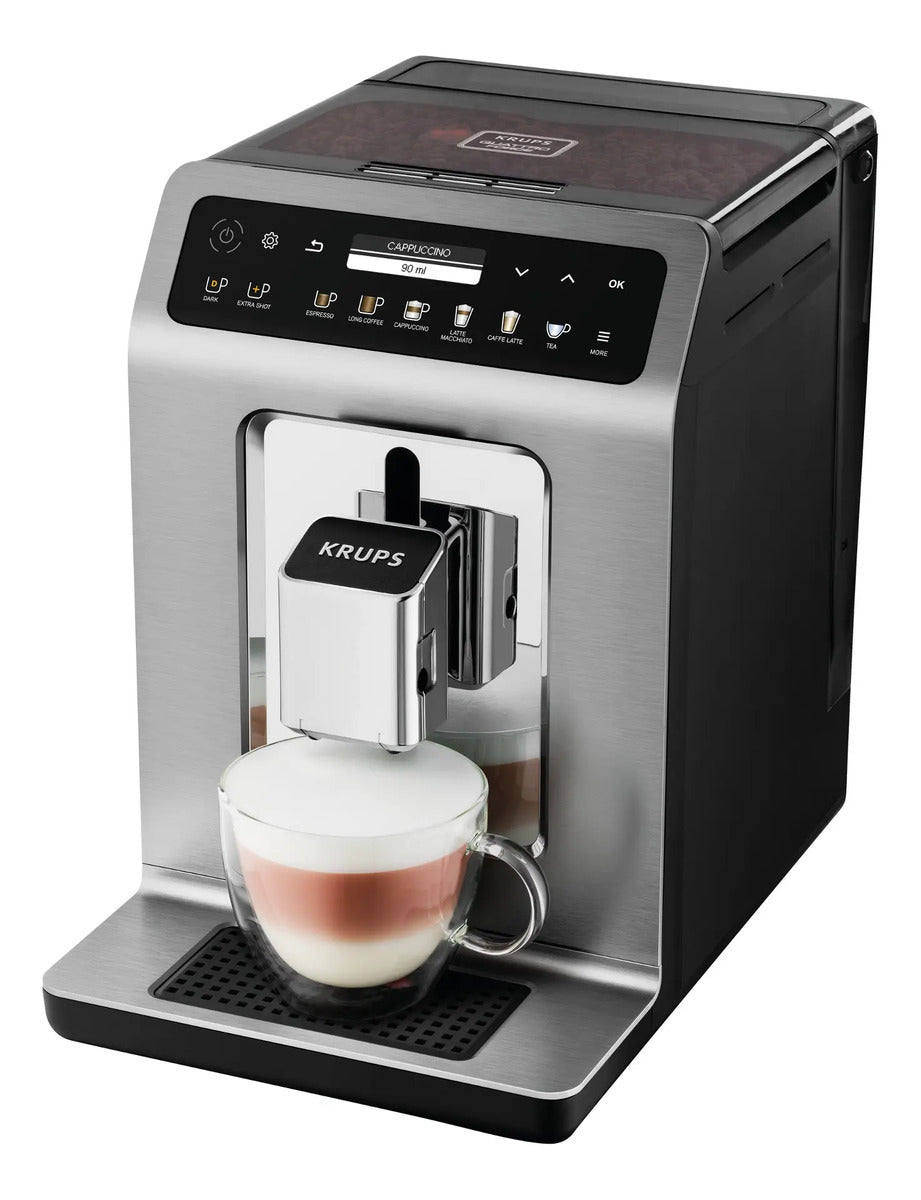 Cafetera Espresso Krups Evidence Ea894t10 - Titanio
