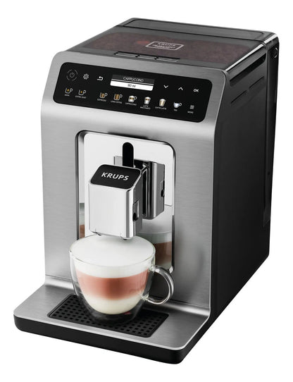 Cafetera Espresso Krups Evidence Ea894t10 - Titanio