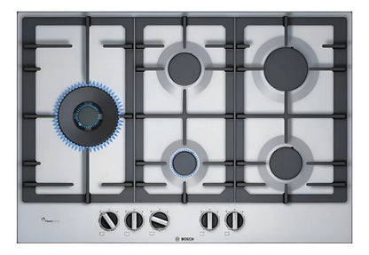 Anafe A Gas Bosch Inox 75cm Pcs7a5b90 - Acero