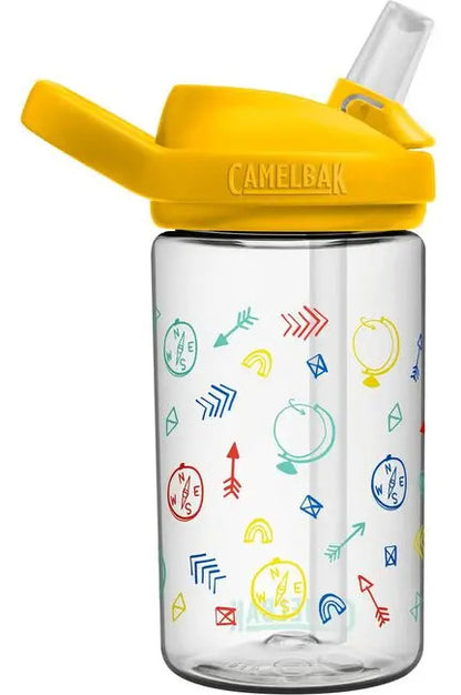 Botella Eddy Plus Kids Let's Explore Niños 400ml Camelbak Qo Explorer/amarillo