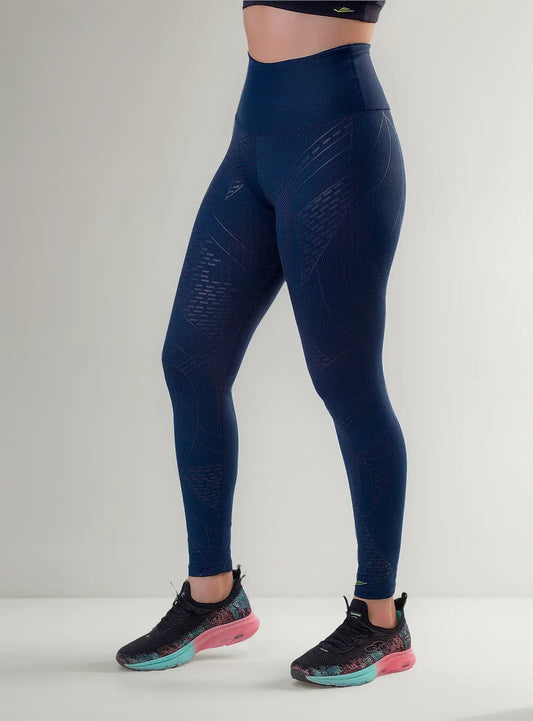 Calza Deportiva Dama Diseño Suplex Elite - Azul L