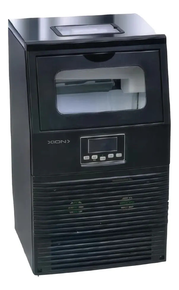 Fabricadora De Hielo Pro 30kg/24h Xion Xi-ice30pro Negro