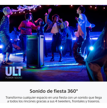 Parlante Bluetooth Sony Ult Tower 9 Srs-ult900ac/c Negro