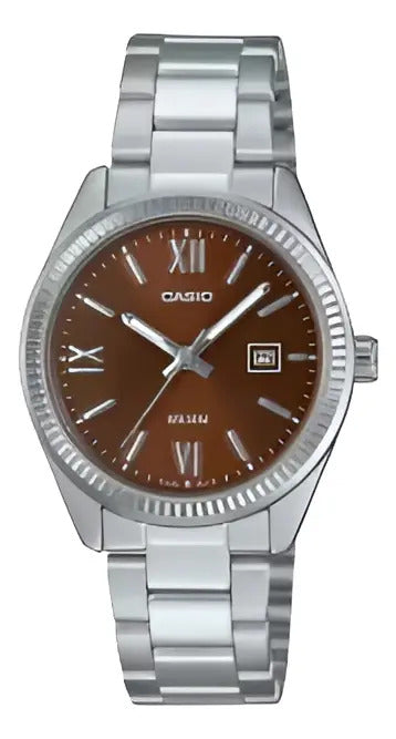 Reloj Casio Metal Dama Ltp-1302dd5a - Plateado