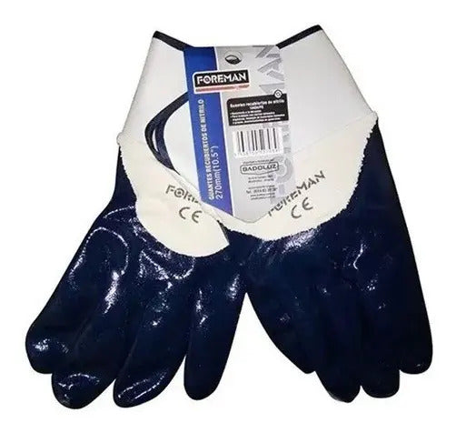 Guantes Recubiertos De Nitrilo Foreman
