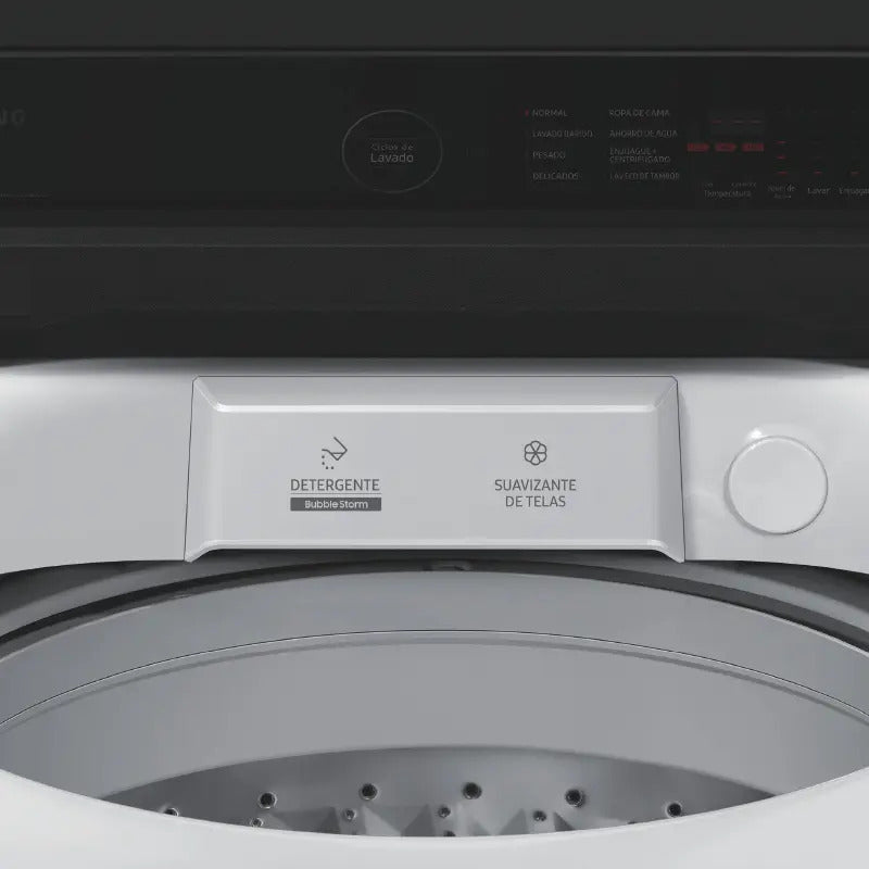 Lavarropas Samsung Carga Superior 19kg Inv Sawa19cg6441bw Qo Blanco