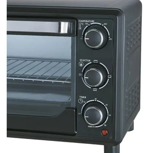 Horno Eléctrico Xion 25 Litros 1400w Inox Xi-he25 Negro