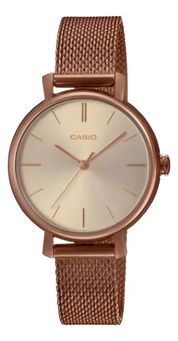 Reloj Casio Metal Dama Ltp-2024vmr9 - Bronce