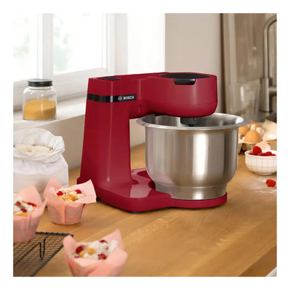 Robot De Cocina Bosch 38lt Bowl Inox Mums2er01 - Rojo