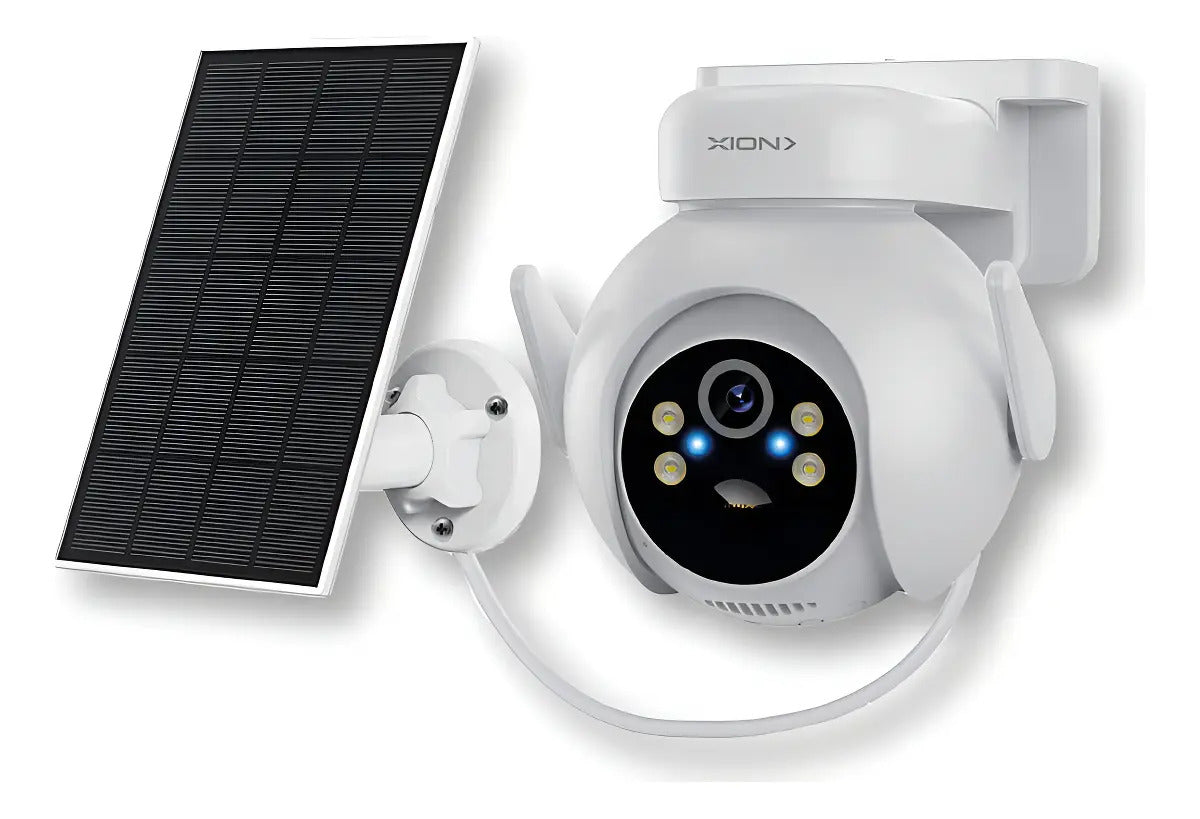 Cámara Solar Smart Wifi Exterior Xion Xi-cctv81s - Único