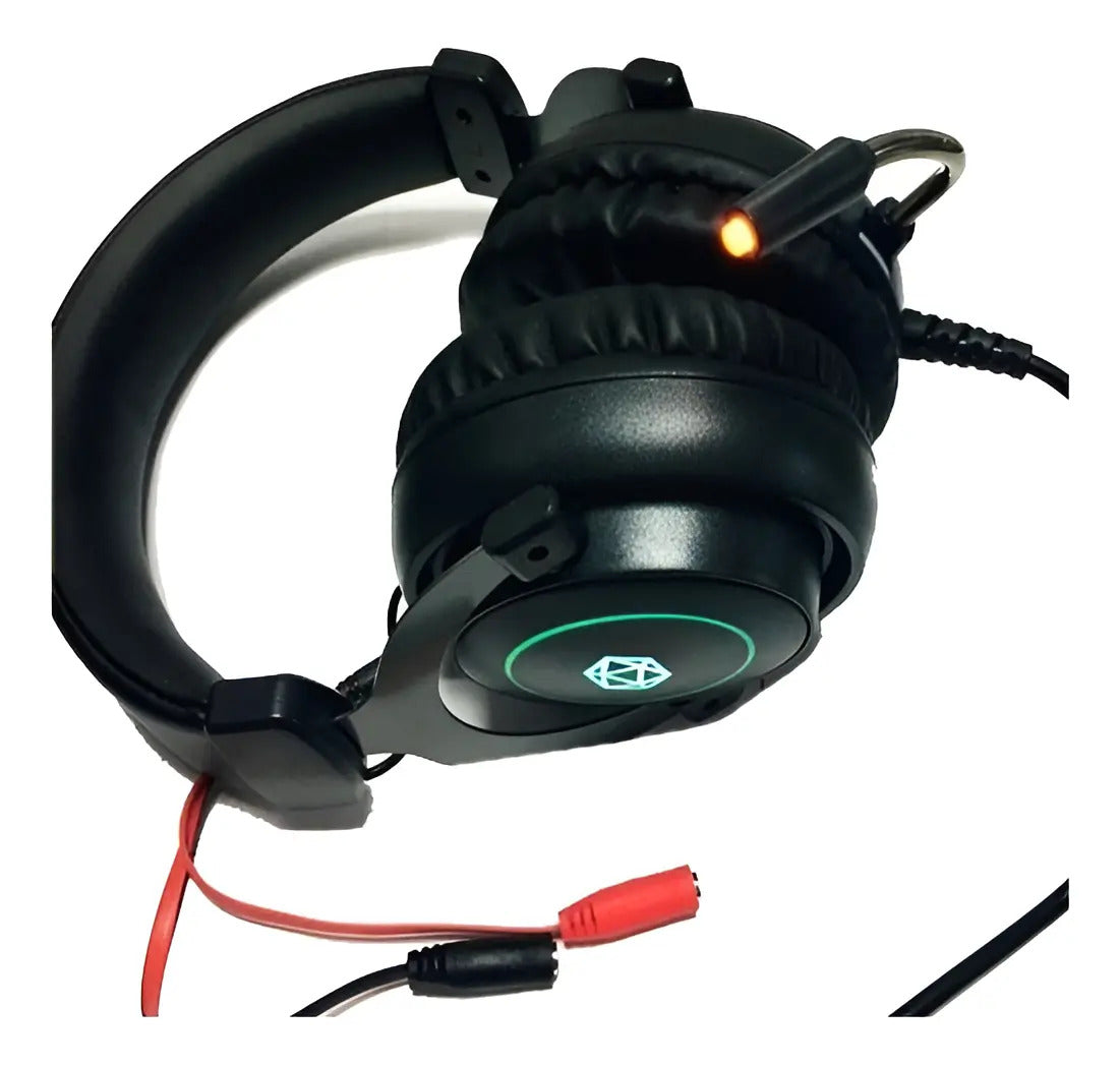 Auricular Gaming Conexión 3.55mm Ripcolor D026n Negro