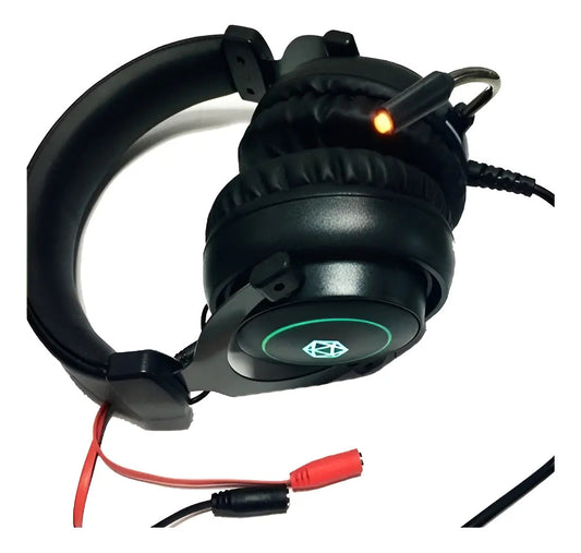 Auricular Gaming Conexión 3.55mm Ripcolor D026n Negro