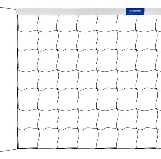 Red De Volley Amateur 9.5x1m 1 Tira Gismar - Negro