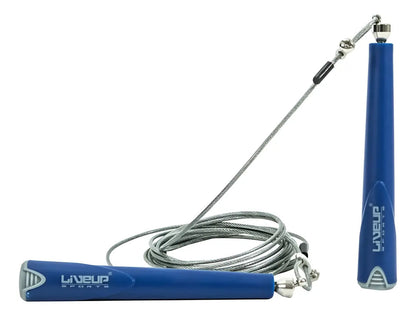 Cuerda De Saltar Crossfit Boxeo Linga Acero Livepro Azul