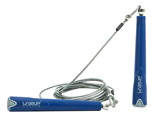 Cuerda De Saltar Crossfit Boxeo Linga Acero Livepro Azul