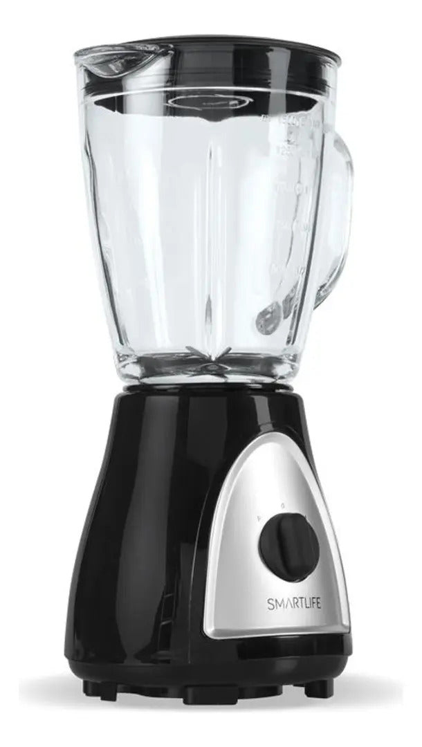 Licuadora Smartlife Jarra Vidrio 1,5 L 400w Bl1008b Negro