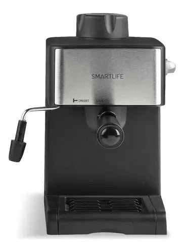 Cafetera Espresso Smartlife 3,8 Bares Sl-cm4648ve Negro/plateado