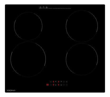Anafe Eléctrico De Inducción 4 Discos Xion Xi-ehi40 Negro
