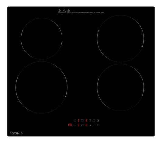 Anafe Eléctrico De Inducción 4 Discos Xion Xi-ehi40 Negro