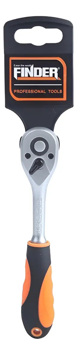 Llave Criquet 1/4'' Finder Industrial Plateado