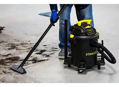 Aspiradora Stanley 23 Lts Líquido Y Polvo Sl19116p Negro
