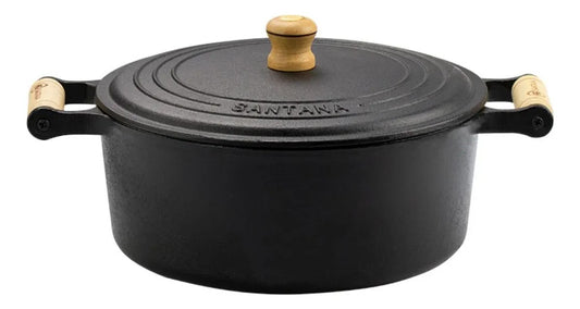 Cacerola Hierro Con Asas 28 Cm 6.2 L Santana