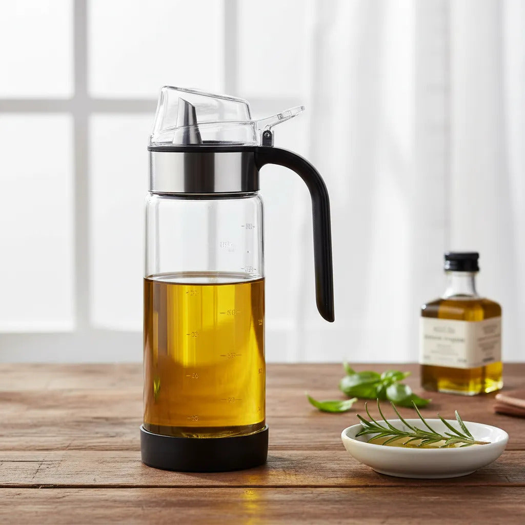 Aceitera Borosilicato 350 Ml Pico Vertedor