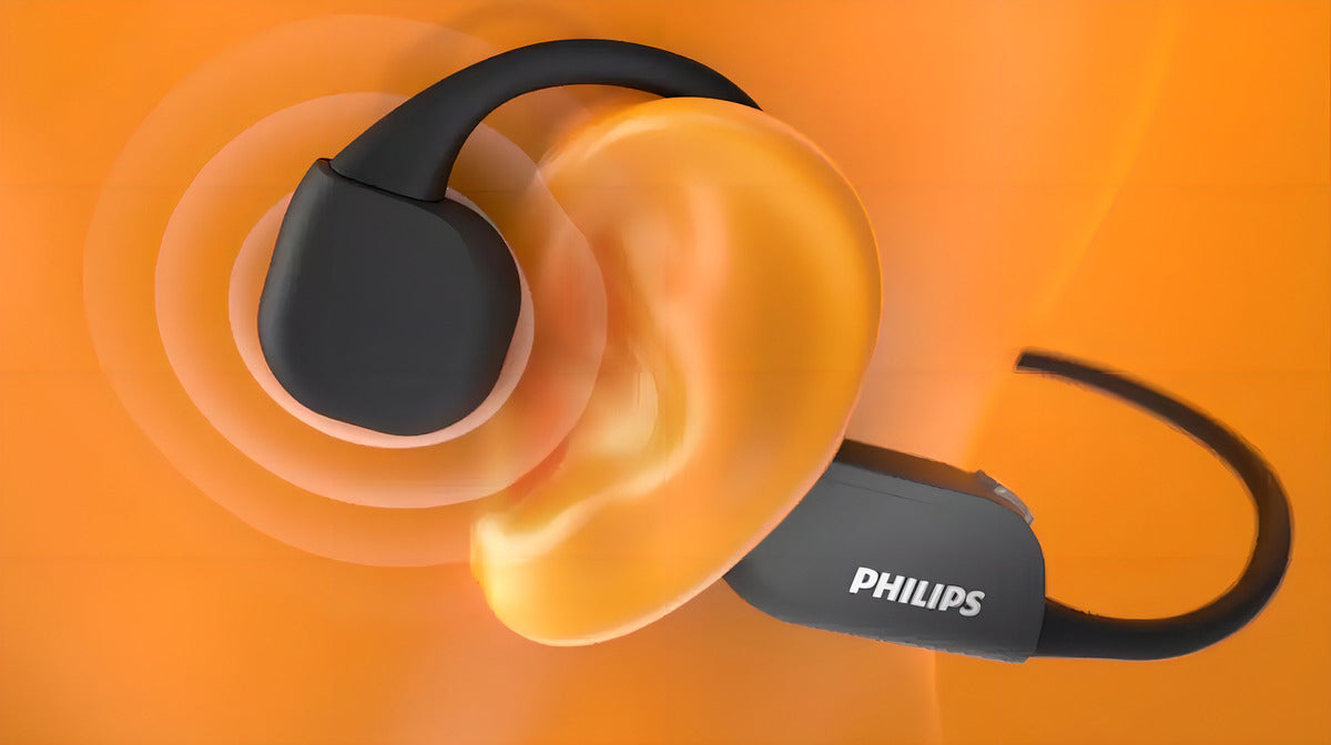 Auriculares Bluetooth Philips Deportivos Taa6606bk Negro