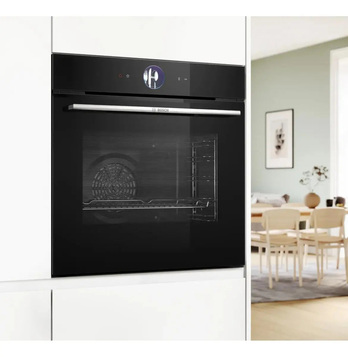 Horno De Empotrar Pirolítico Bosch Serie 8 Hbg7764b1 - Negro