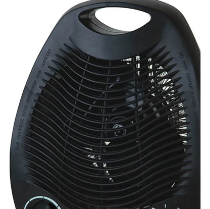 Caloventilador Xion 1000/2000w Termost Regulable Xi-es1 Qofe Negro