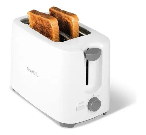 Tostadora Smartlife 2 Panes 7 Niveles Sl-td1101 - Blanco