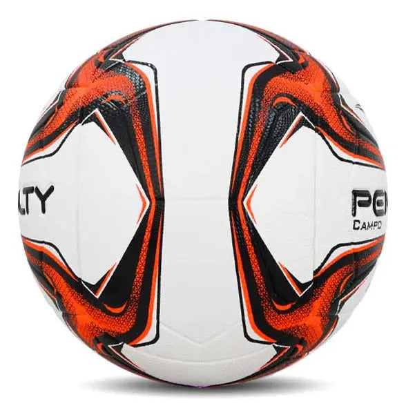 Pelota Fútbol Césped Natural Bravo Xxiv Penalty - Blanco/naranja